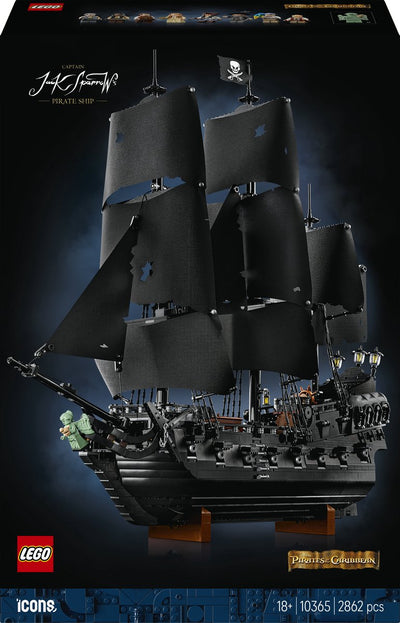 Lego® Icons Fluch der Karibik – Piratenschiff von Captain Jack Sparrow – 10365
