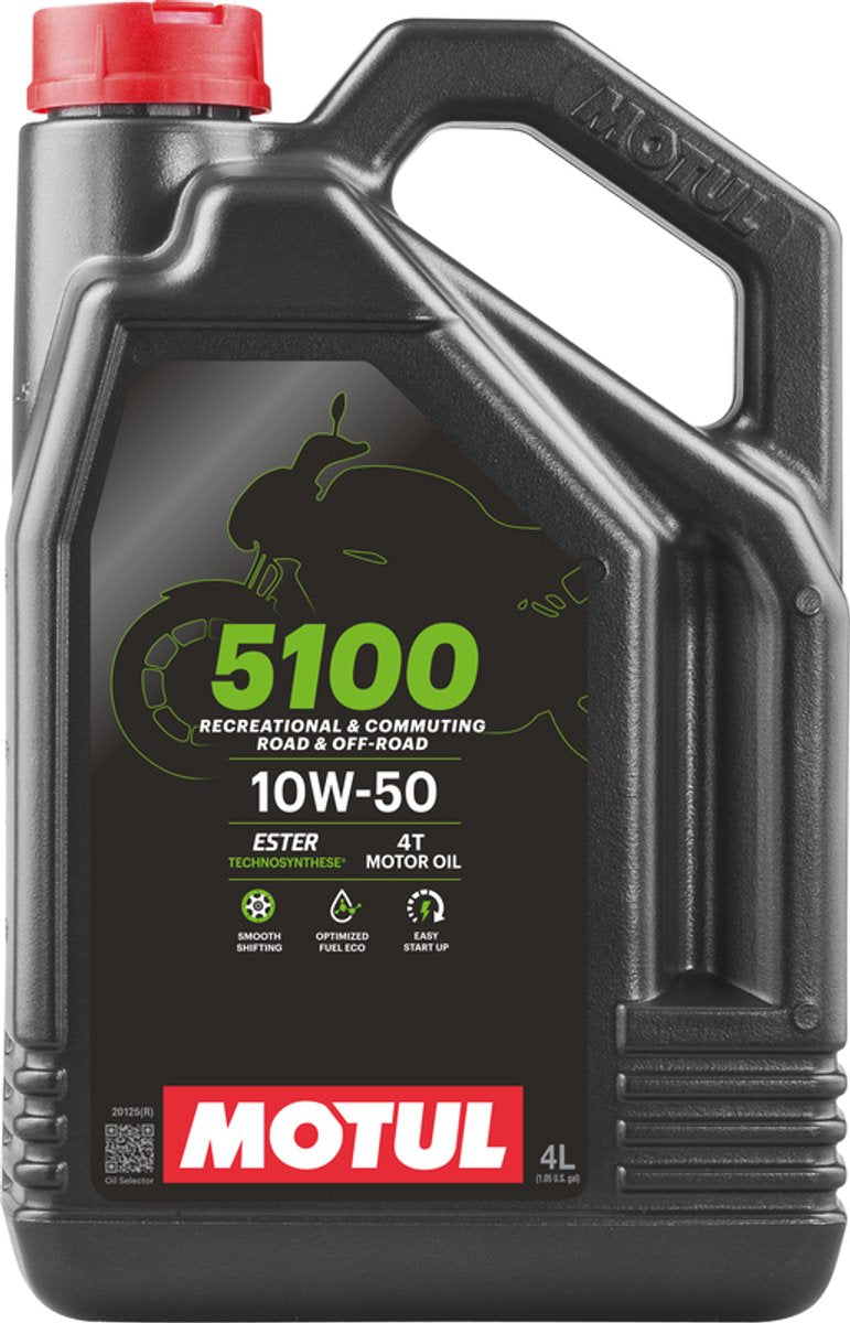 Motul 5100 10w50 4t Motoröl - 4l - 104076