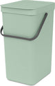 Brabantia Sort Go Abfallbehälter – 16 Liter – Jadegrün