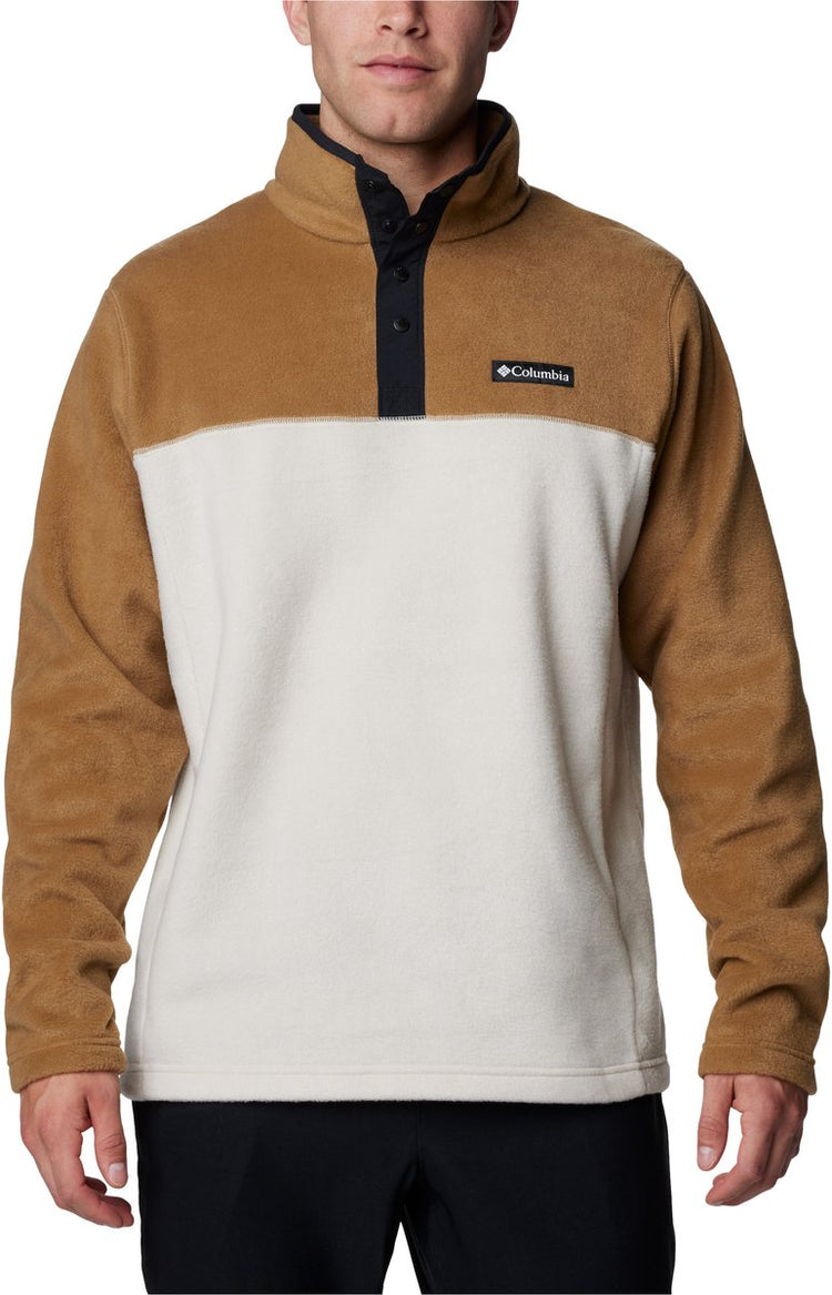 Columbia Steens Mountain™ Half Snap II Herren-Outdoor-Pullover – Dark Stone, Delta, Schwarz