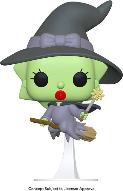 Funko die Simpsons – Pop! Animation Hexe Maggie 9 cm Sammelfigur – mehrfarbig