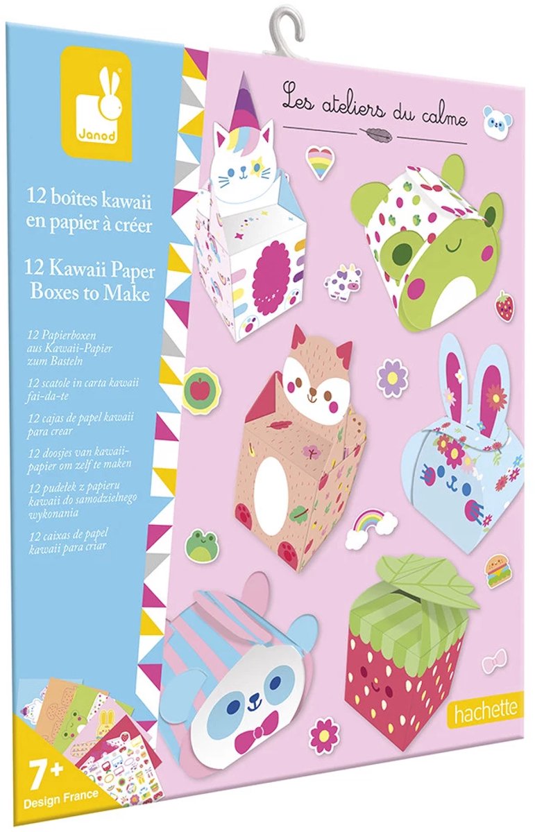 Janod – Les Ateliers du Calme – faltbare Kawaii-Boxen