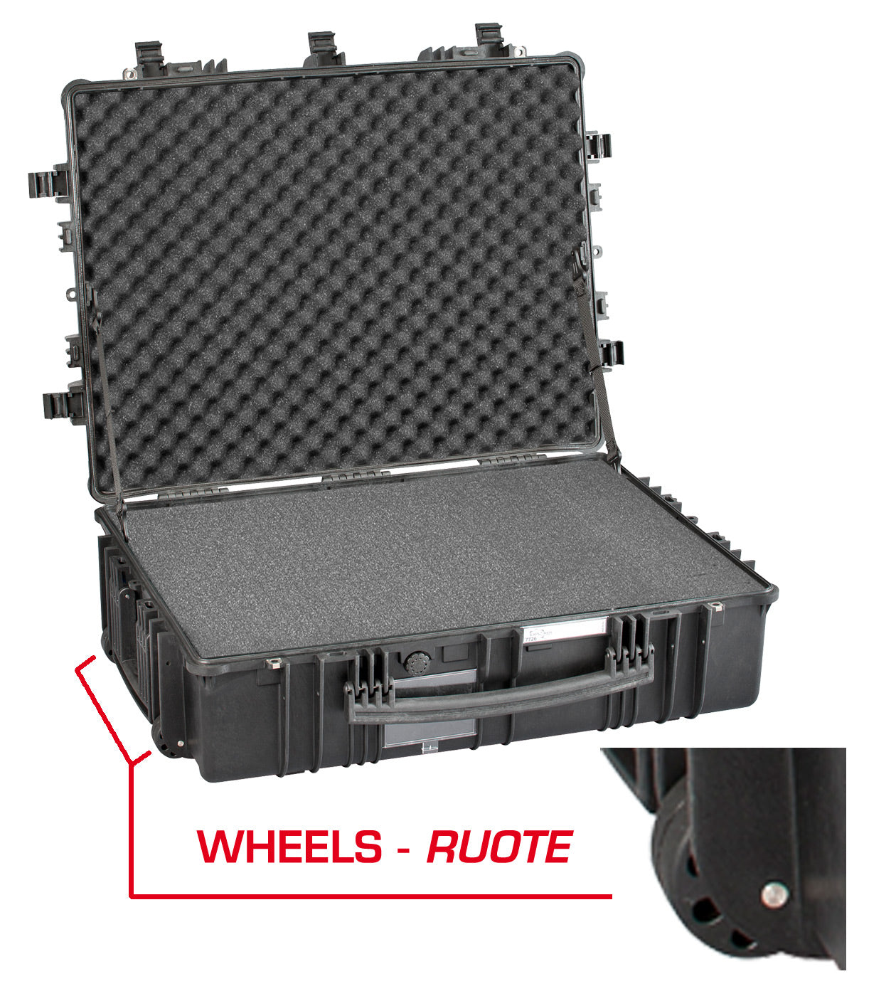 Explorer Cases 7726 Koffer Schwarz mit Pluck-Schaum