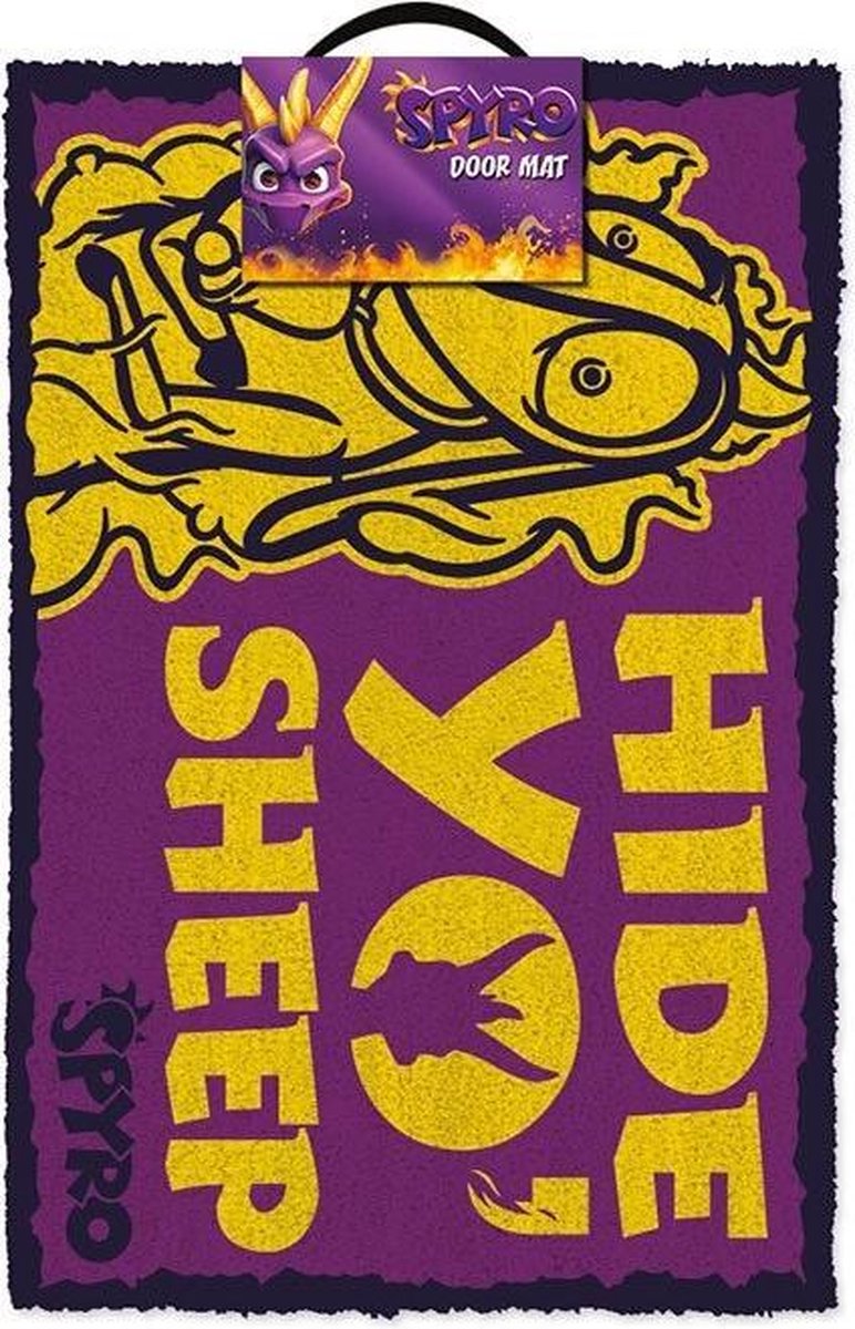 Sans Marque Spyro – Fußmatte „Hide Yo Sheep“ ohne Marke
