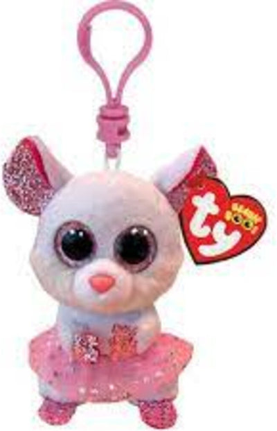 Ty Beanie Boos Clip Nina Mouse, 7 cm