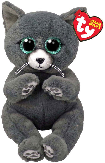 Ty Mütze Babys Bellies Binx Katze Blau, 15 cm
