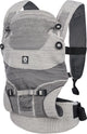 Dooky Babytrage – Babytrage Terra Nova Grau – Kindertrage – Kleinkind- und Babytrage 3,5-15 kg – ergonomische M-Position – Rückentrage – verstellbar und atmungsaktiv – Babytragen – Babytrage