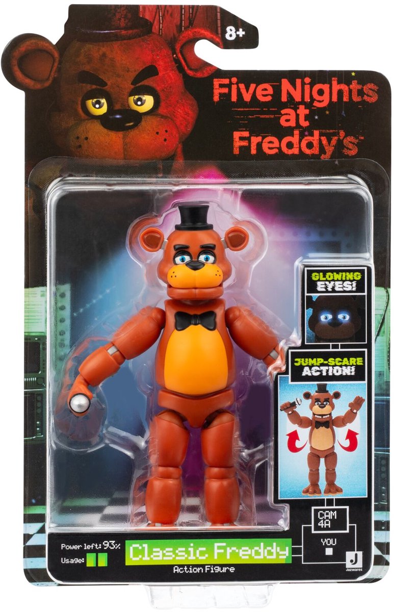 Jazwares Five Nights at Freddys Kernfigurenpaket – klassischer Freddy