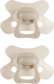 Difrax Naturschnuller – 12 bis 18 Monate – Beige – 2 Stück