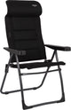 Crespo – Liegestuhl – XS – AP 215 – Air-Deluxe – kompakt – Schwarz