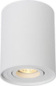 Lucide Tube - Deckenstrahler (Deckenleuchte) - ø 9,6 cm - 1xGU10 - Weiß