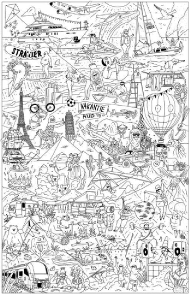Stratier xl Malplakat Urlaub