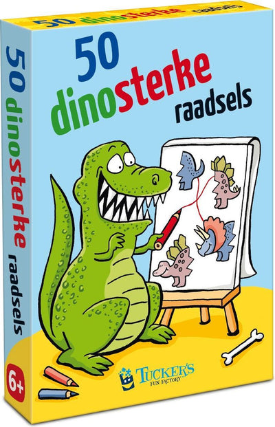 Tucker's Fun Factory 50 knifflige Dino-Rätsel
