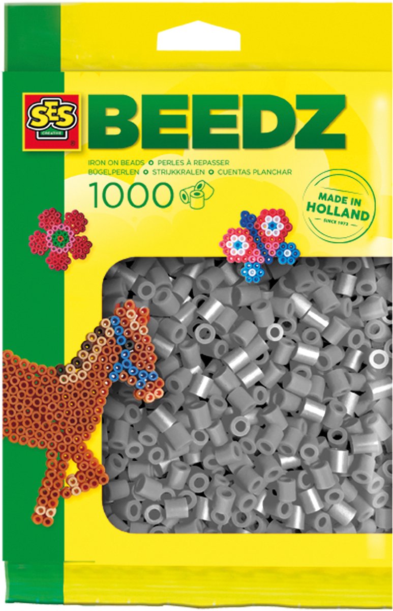 SES Iron Perlen - Grau, 1000st.
