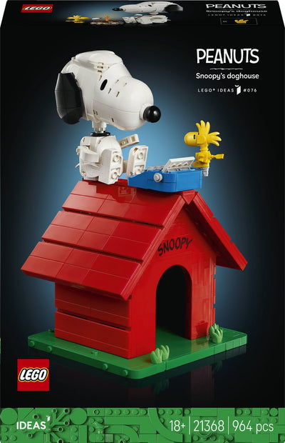 Lego-Ideen 21368 Peanuts: Snoopys Hundehütte