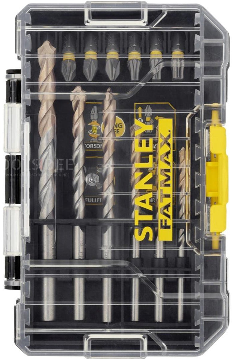 Stanley-Zubehör – 19-teiliger Satz Bits und Bohrer sta88552-xj