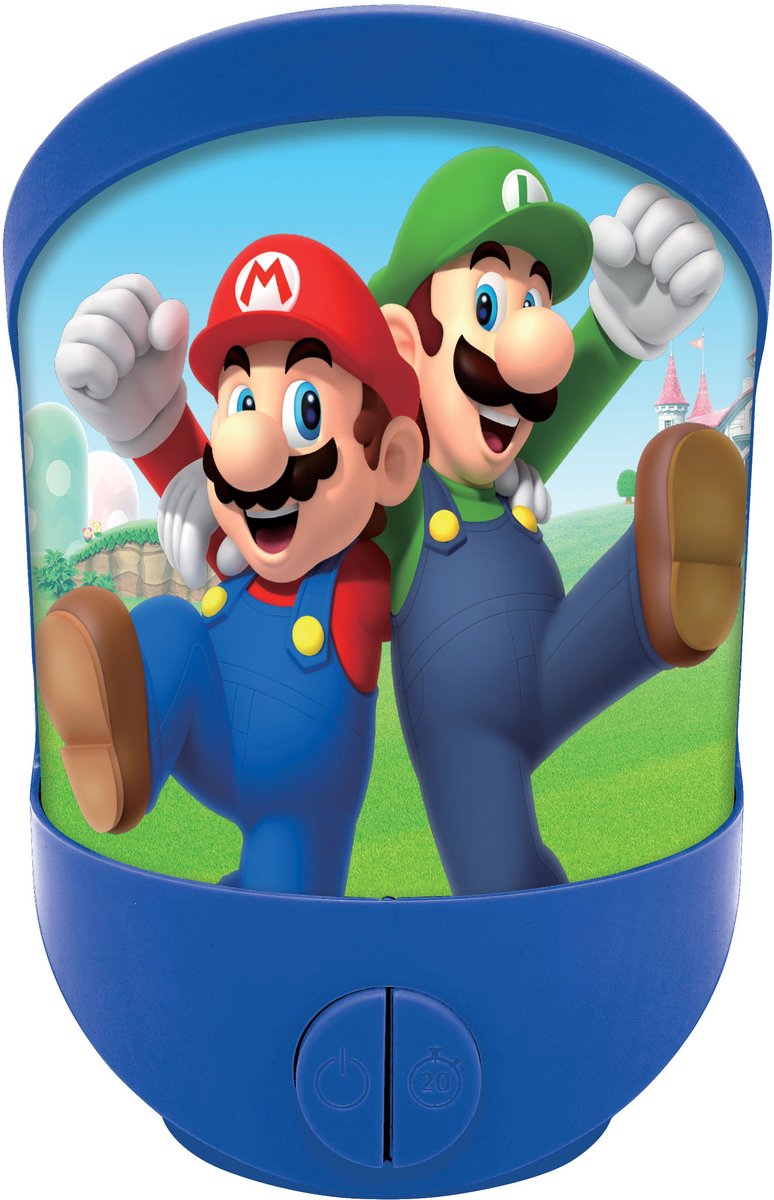 Lexibook Super Mario Wandtisch-Nachtlicht