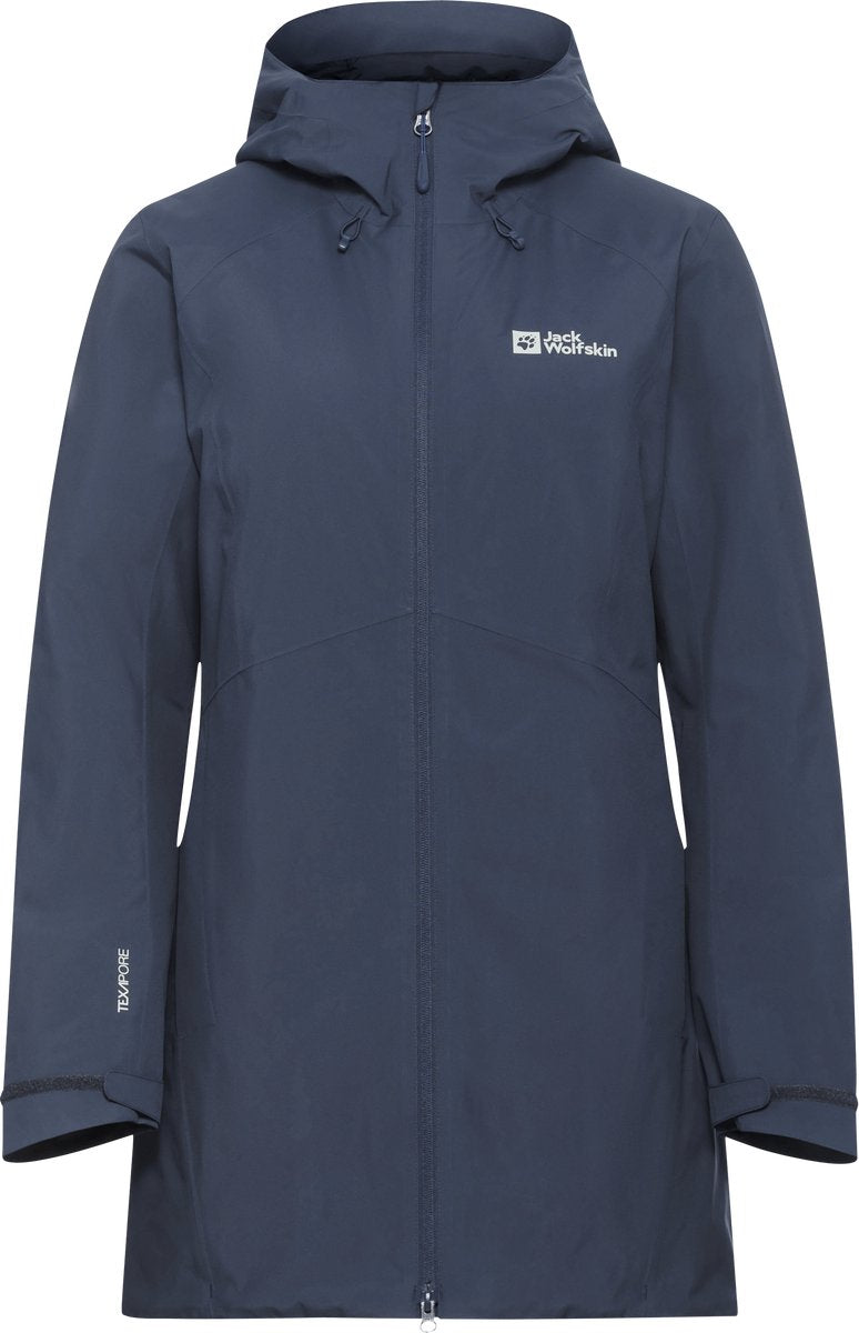 Jack Wolfskin Heidelberg isolierte Midnight Sky Winterjacke Damen