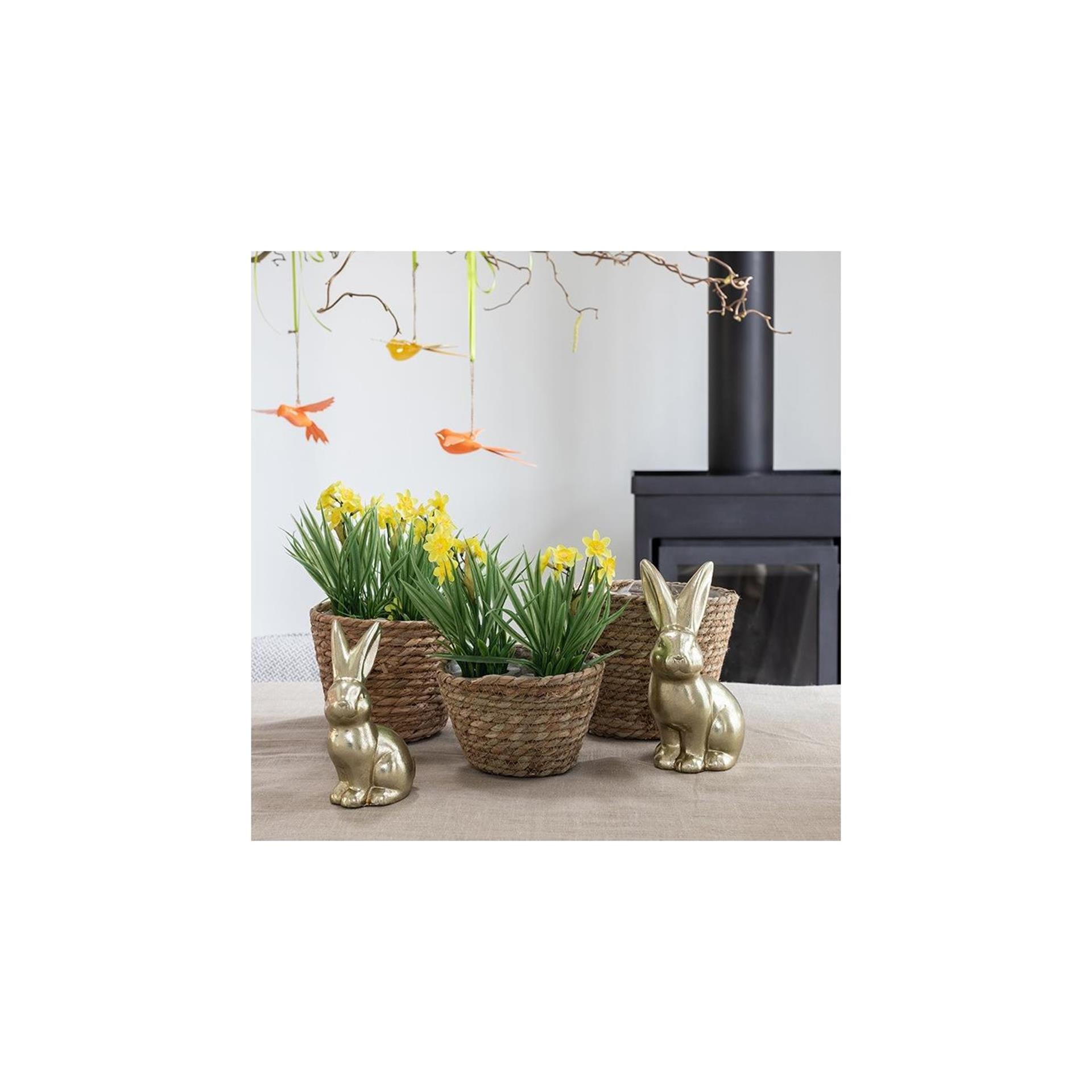 Countryfield Kunstpflanze Narzisse gelb L10B10H21cm