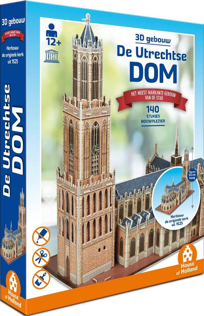 Tuckers Spaßfabrik, die Utrechter Kathedrale – 3D-Gebäude (140 Teile) –