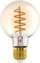 Eglo LED-Lampe - E27 - ø 8 cm - Bernstein - 806 Lumen - 2700k
