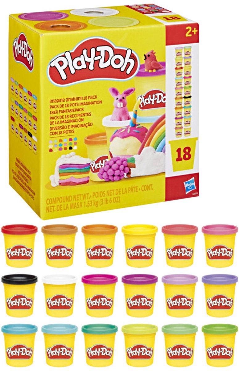 Play Doh Imagine Everything 18er-Pack