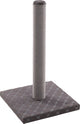 Kratzbaum Flamingo – Emma Grey – 34,5 × 34,5 × 60,5 cm – Kratzseil aus Baumwolle – mit gepolsterter Bodenplatte – für Katzen
