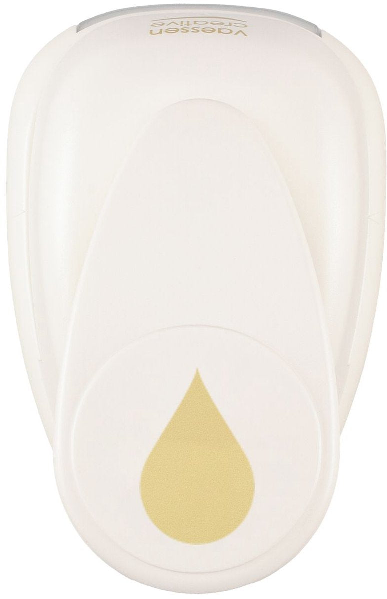 Vaessen Creative Punch – Figurenstanzer – Tropfen – 3,3 x 5,1 cm