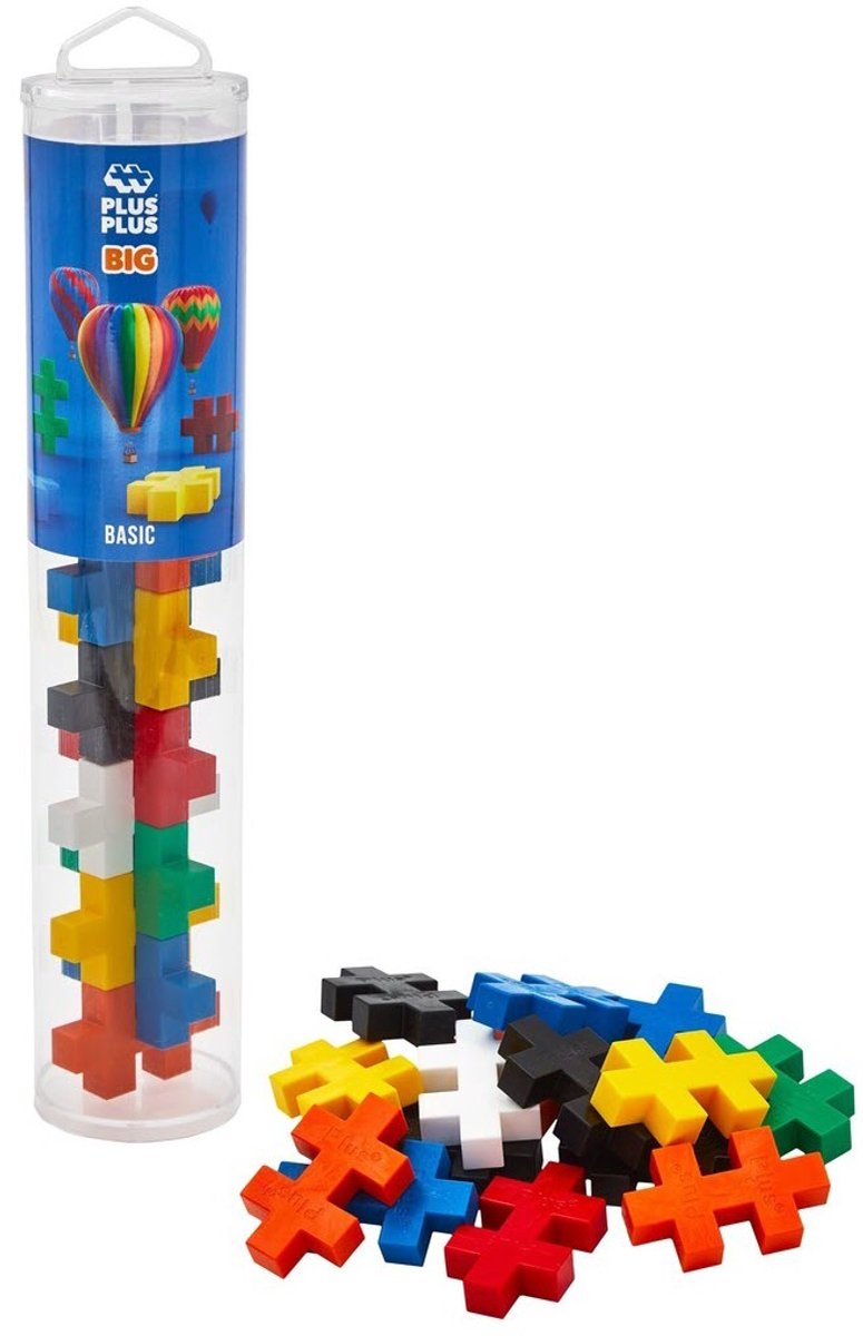 Plus Plus Tube Basic Big Plus-Plus: 15 Stück (3224)