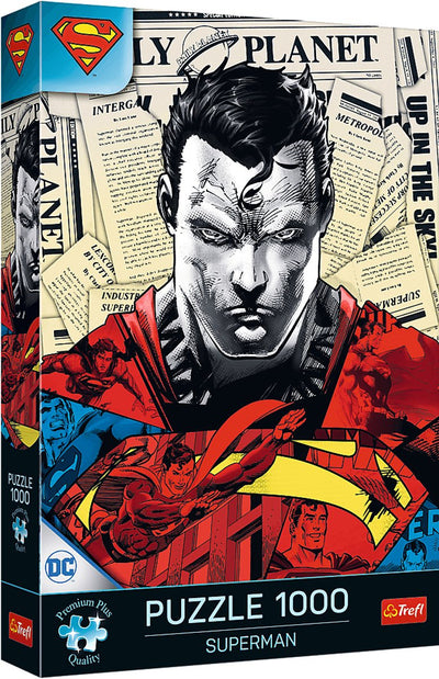 Trefl Puzzle Superman – 1000 Teile – Puzzle für Kinder und Erwachsene.