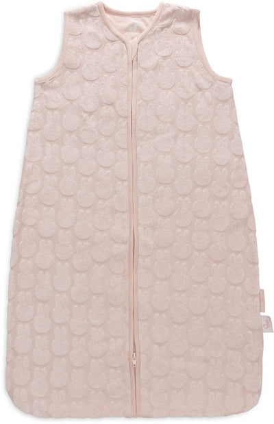 Jollein x Miffy – Babyschlafsack Sommer Jersey 110 cm – Miffy Jacquard Terry Wild Rose – Sommerschlafsack