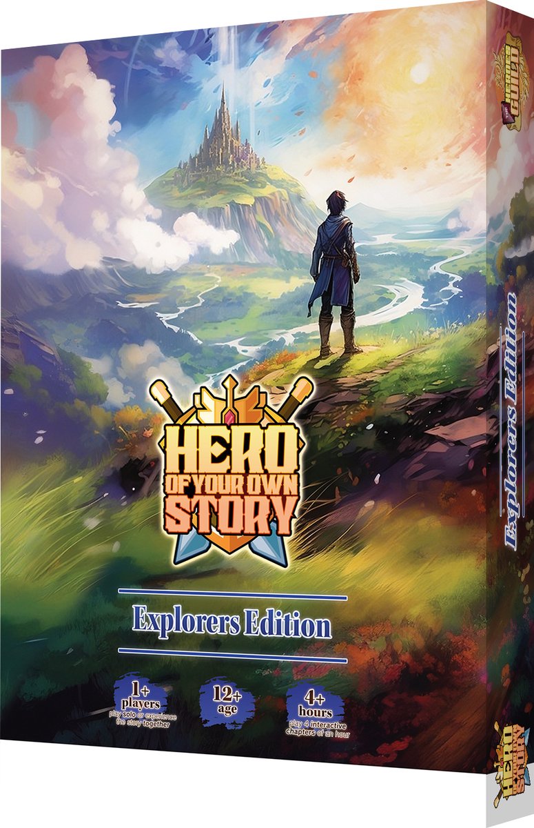 Asmodee Held deiner eigenen Geschichte – Explorers Edition – Englisches Brettspiel