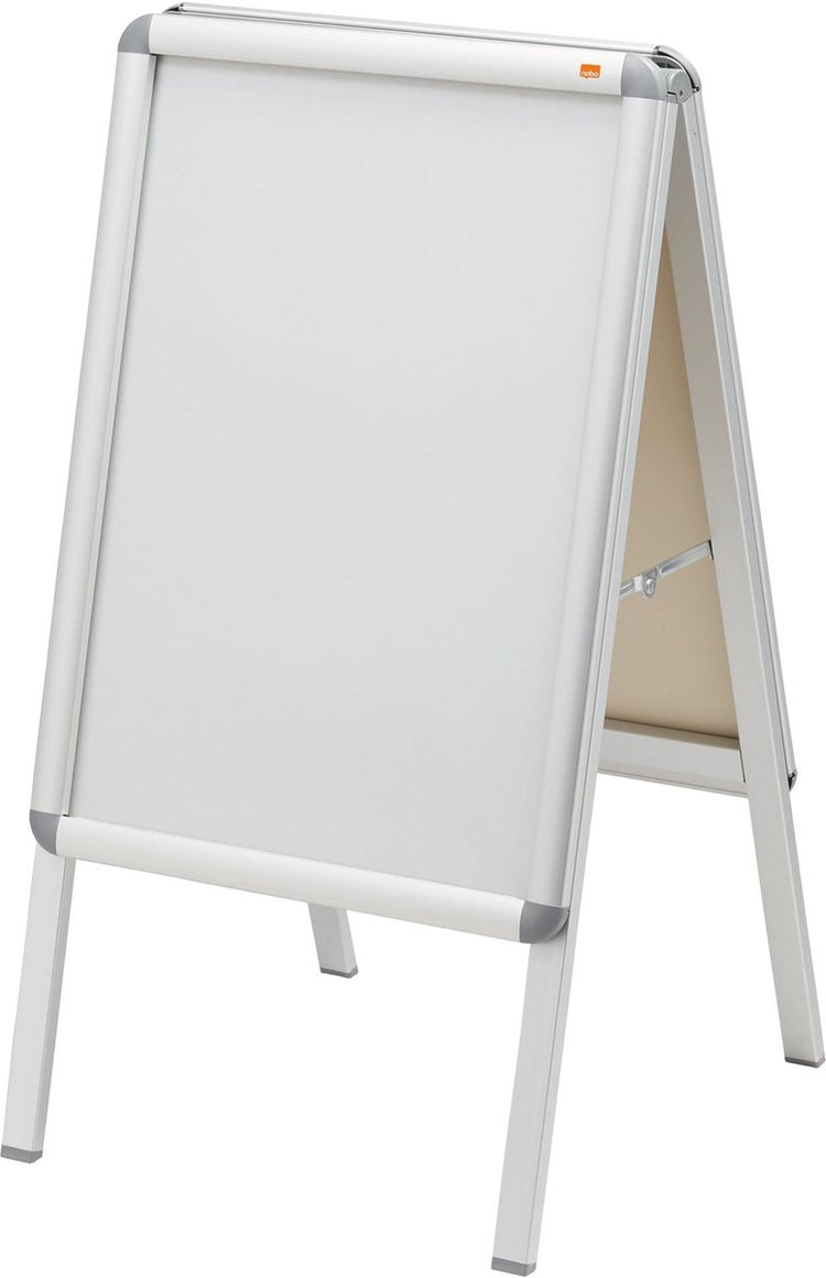 Gehwegschild A2 Nobo Aluminium Antireflex PVC 42x59,4cm