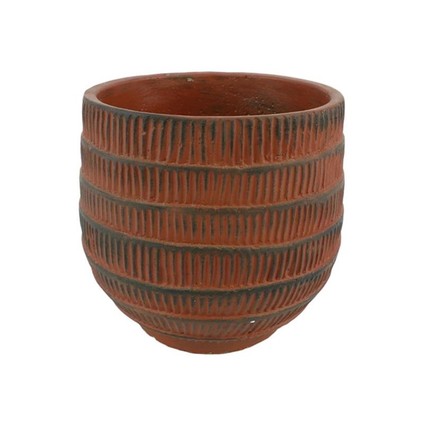 Hbx Natural Living Blumentopf Cissane ø8xh7,5cm Terrakotta