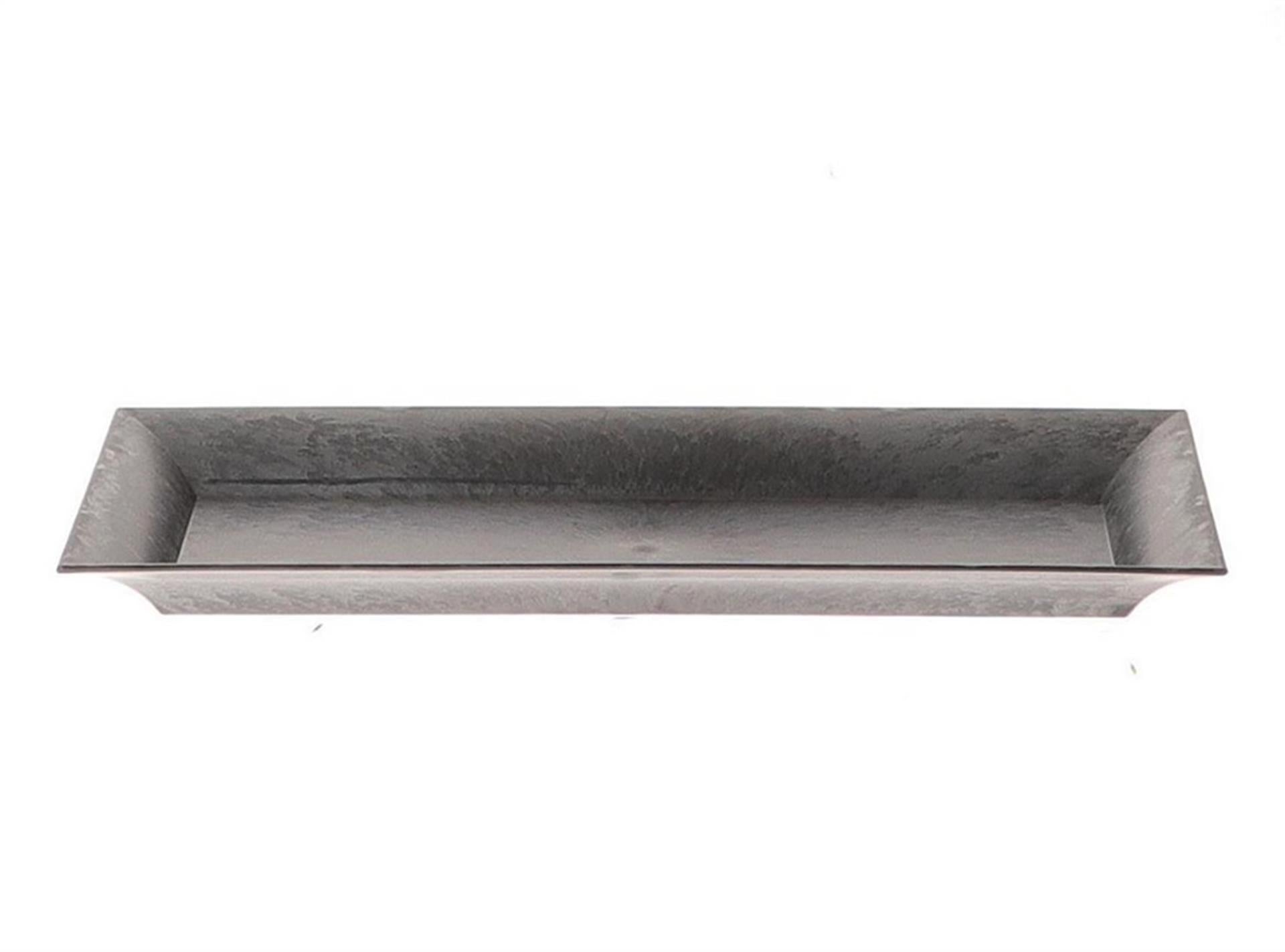 Hbx Natural Living Tablett Melamin 36x17xh2,5cm grau
