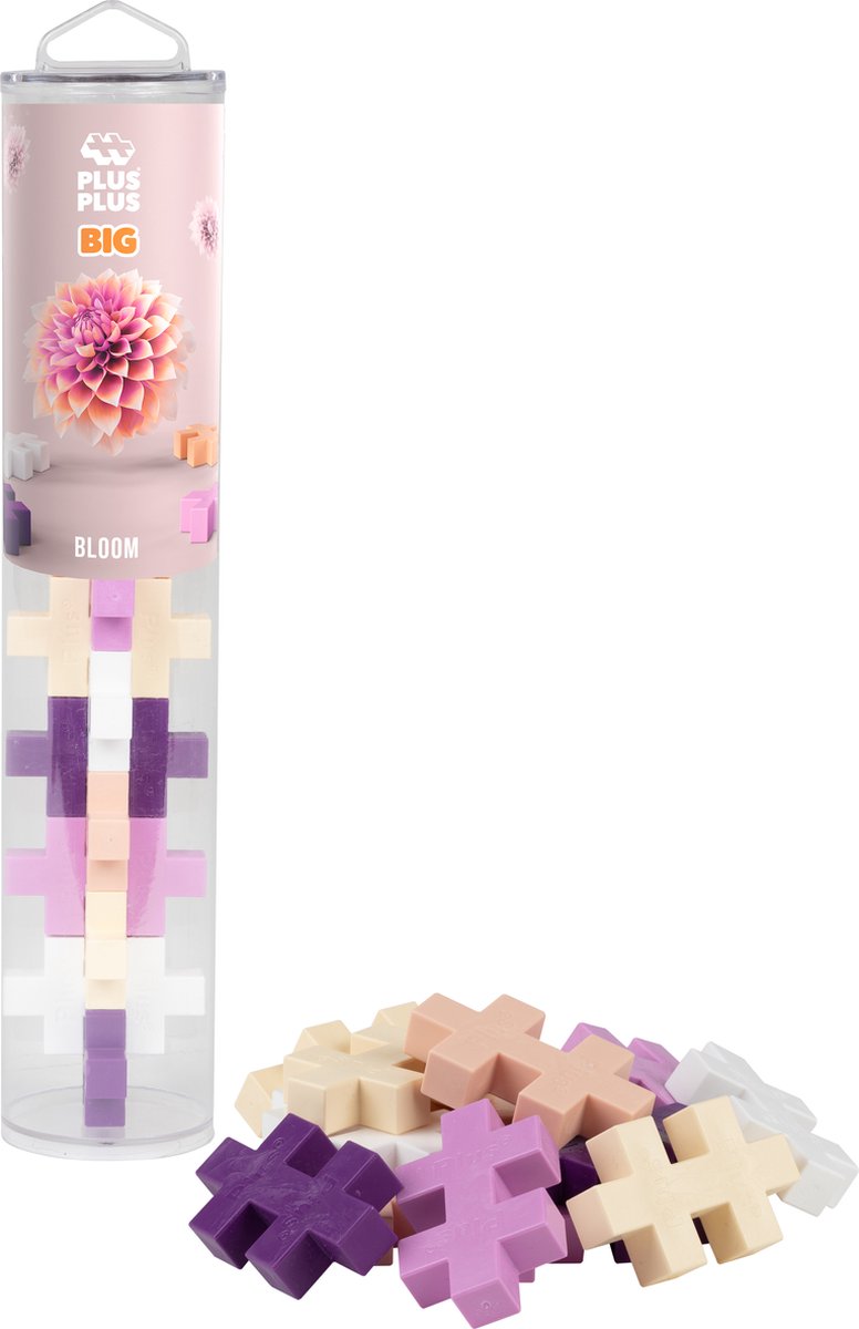 Plus Plus Tube Blüte groß Plus-Plus: 15 Stück (3492)