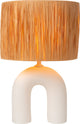 Lucide Ronda - Tischlampe - 1xE27 - Weiß - Japandi