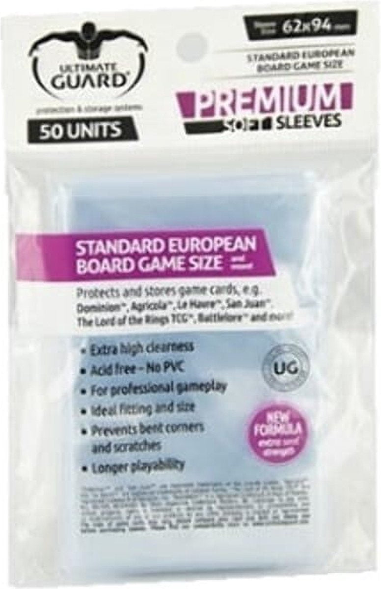 Ultimate Guard-Brettspielhüllen (50) – europäischer Standard