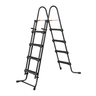 Sommerwellen Schwimmbad Elite Rahmen 549 x 132 cm dunkler Fischgräten- + Sandfilterpumpe
