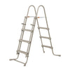 Sommerwellen Schwimmbad Elite Rahmen 427 x 107 cm dunkler Doppel -Rattan + Filterpomp