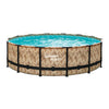 Sommerwellen Schwimmbad Elite Rahmen 427 x 107 cm Lichteiche
