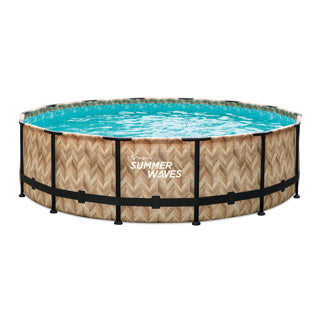 Sommerwellen Schwimmbad Elite Rahmen 427 x 107 cm Lichteiche