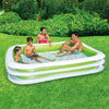 Sommerwellen Schwimmbad Deluxe 2-Ringe 262 x 175 x 46 cm