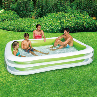 Sommerwellen Schwimmbad Deluxe 2-Ringe 262 x 175 x 46 cm