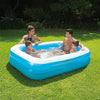 Sommerwellen Schwimmbad 2-Ringe transparent 200 x 150 x 51 cm