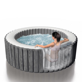 Intex aufblasbares Spa Graywood Deluxe 6 Personen