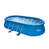 Sommerwellen Schwimmbad Schneller Set Oval 610 x 366 x 122 cm + Filterpumpe