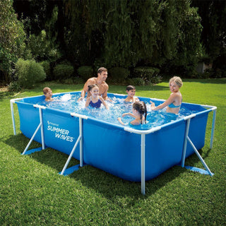 Sommerwellen Schwimmbad kleiner Rahmen 300 x 200 x 75 cm