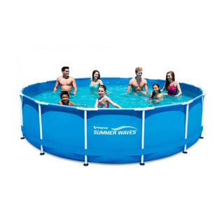Sommerwellen Schwimmbad aktiver Rahmen 457 x 84 cm + Filterpumpe