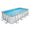 Sommerwellen Schwimmbad Elite Rahmen rechteckig 549 x 274 x 132 cm + Filterpumpe